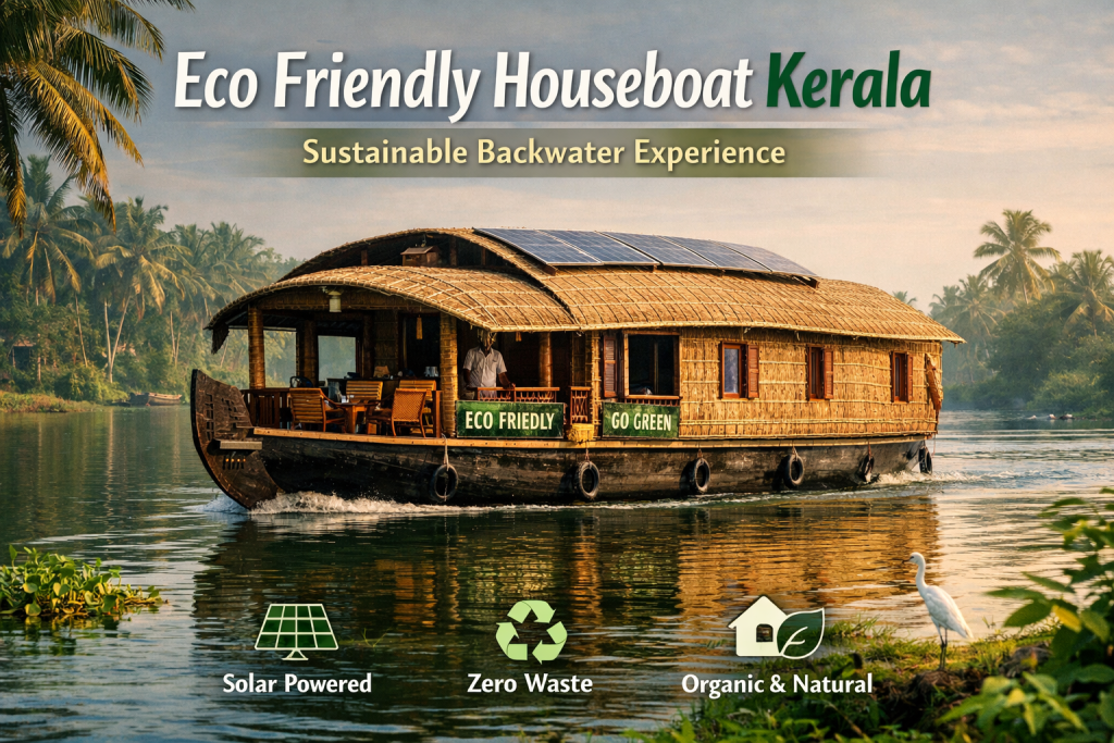 eco friendly houseboat kerala