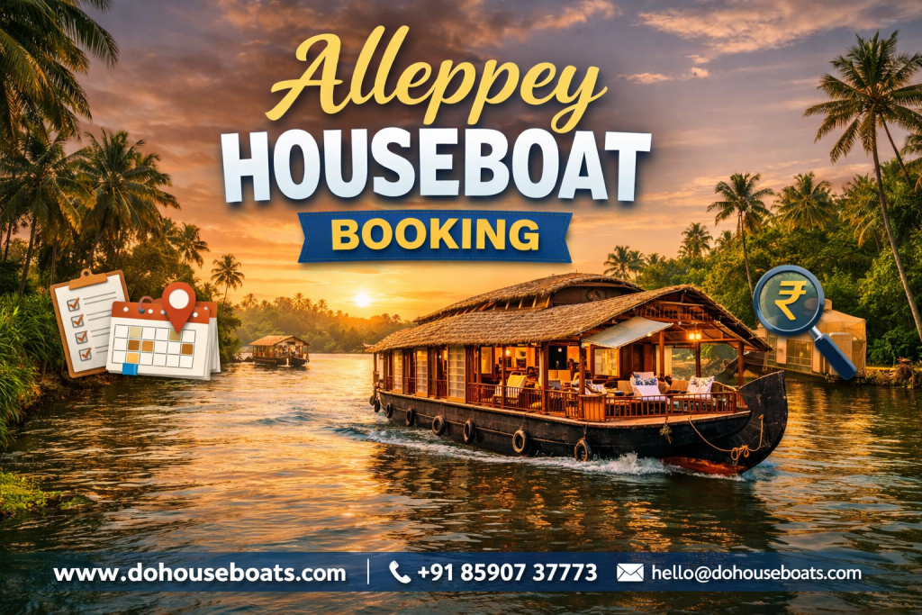 alleppey houseboat booking